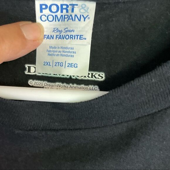 Port and Company Dream Works Trolls Character Print Party Ever T Shirt.Size 2XL - Picture 7 of 9